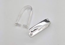 Load image into Gallery viewer, V large Sterling silver bail - Eternalflow charms and Jewellery supplies