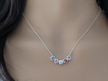 Load image into Gallery viewer, Sterling silver slider bead birthstone choices - Eternalflow charms and Jewellery supplies