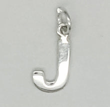 Load image into Gallery viewer, solid STERLING silver letter charm - Eternalflow charms and Jewellery supplies