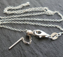 Load image into Gallery viewer, Sterling silver adjustable 18" chain necklace - Eternalflow charms and Jewellery supplies