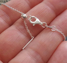 Load image into Gallery viewer, Sterling silver adjustable 22" chain necklace - Eternalflow charms and Jewellery supplies