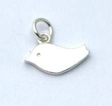 Load image into Gallery viewer, sterling silver bird charm - Eternalflow charms and Jewellery supplies
