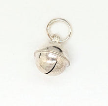 Load image into Gallery viewer, sterling silver round bell charm
