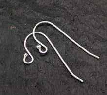 Load image into Gallery viewer, Sterling silver earwires with ball end (1 pr) - Eternalflow charms and Jewellery supplies
