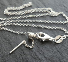 Load image into Gallery viewer, Sterling silver adjustable 22&quot; chain necklace - Eternalflow charms and Jewellery supplies
