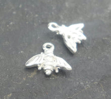 Load image into Gallery viewer, Sterling Silver BEE charm - Eternalflow charms and Jewellery supplies
