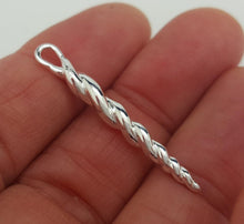 Load image into Gallery viewer, sterling silver unicorn horn pendant - Eternalflow charms and Jewellery supplies
