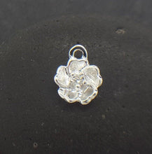 Load image into Gallery viewer, sterling silver tiny flower charm - Eternalflow charms and Jewellery supplies
